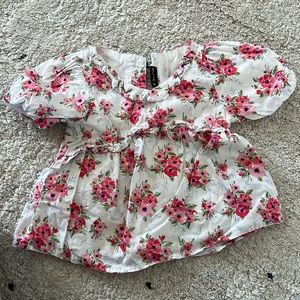 Janie and Jack puff sleeves top